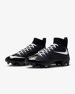 Nike Vapor Edge 360 Untouchable Men's 15 Black White Football Cleats FQ0235-001 - Picture 1 of 5
