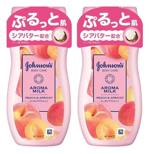 Johnson Body Care Aroma Leche Loción Melocotón y Albaricoque 200 ml x2 - Japón - Imagen 1 de 6