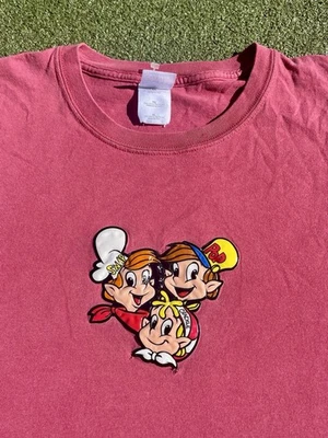 Camiseta promocional vintage de cereales Kellogg’s Rice Krispies años 90 para hombre talla XL Foto 1 de 4