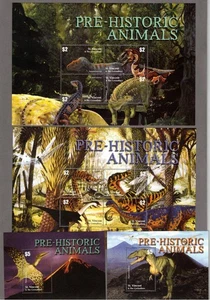 St. Vincent Mi.Nr. 5923-5930 + Block 621+622 ** / postfrisch - Dinosaurier - Bild 1 von 1
