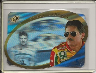 Terry Labonte 96 Upper Deck SPx Gold DieCut Card # 5 - Image 1 of 2