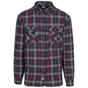 Trespass Rapeseed camicia uomo manica lunga a quadri casual top - Foto 1 di 19