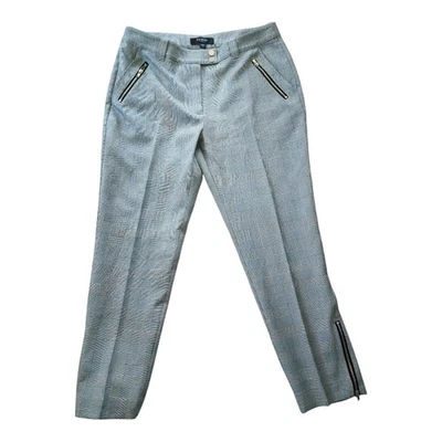 Guess Los Angeles Mujer Cuadros Gris Negocios Informal Talla 4 Y2k Retro  Foto 1 de 4