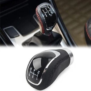 5 Gang Universal Leder Auto Schaltknüppel Schalthebel Kopf - Bild 1 von 10