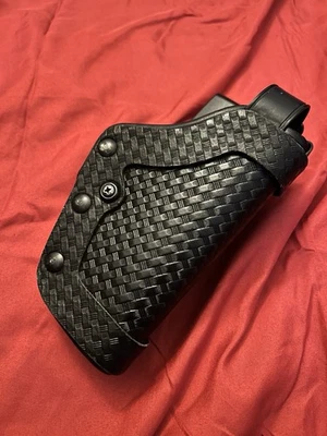 Uncle Mikes Pro 3 Slimline Duty Holster Size 22 3521-1 RH Glock 17,19,22,23,31 - Image 1 of 4