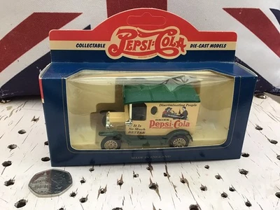 Vintage Lledo 1920 Diecast Pepsi Cola Model T Ford Van Boxed - Image 1 of 3