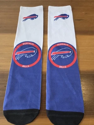 CALCETINES BUFFALO BILLS NFL AZUL Y BLANCO PARA ADULTOS. NUEVO Foto 1 de 2