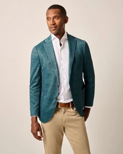 johnnie-O Brandon Knit Sport Coat Sequoia Size 40 - Picture 1 of 1