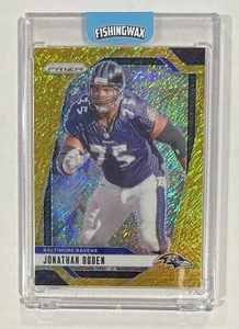 2024 Panini Prizm Jonathan Ogden #25 Gold Shimmer 2/10 HOF Ravens Non Auto - Picture 1 of 2