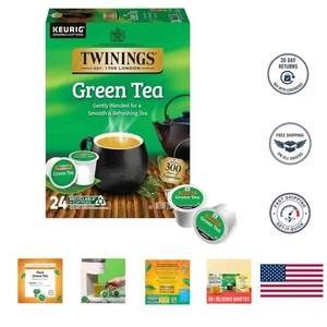 24 Stück Grüntee K-Cup Pods - Glatter Geschmack & verführerisches Aroma für Keurig - Bild 1 von 9