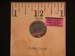 Rene & Angela Save Your Love (For Your #1) 12" Album Near Mint Condition - Picture 1 of 4