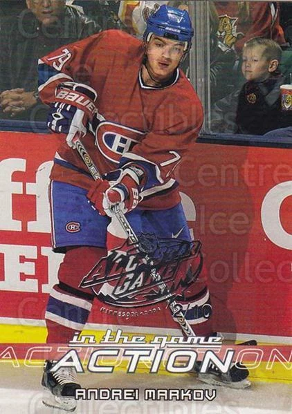 2003-04 ITG Action All-Star Game Minnesota #307 Andrei Markov - Image 1 of 1