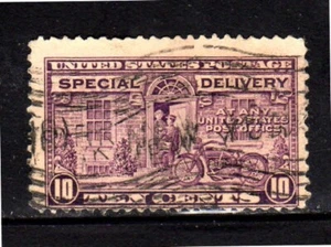 #E15 10 CENT SPECIAL DELIVERY F-VF USED b - Picture 1 of 2