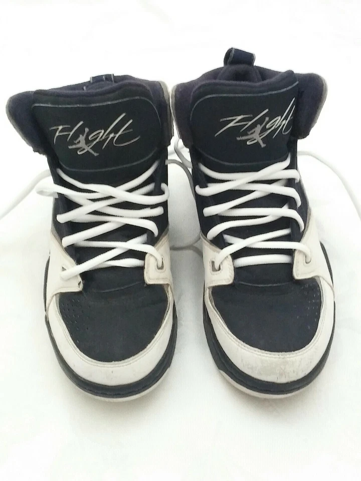 Nike Hombres 454050-402 Air Jordan SC 2 Flight Azul Marino Blanco Tenis Adulto Talla 8 Foto 1 de 4