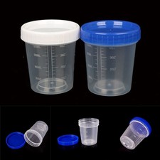 Misurazione TAZZE Coppe Graduate CONTENITORE 10PCS in plastica esemplare Pot Cup