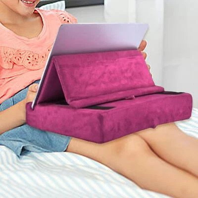 Tablet Pillow Stand Comfortable Flat Computer Stand for Lap Smartphones Bed - Image 1 of 2