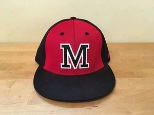 New OC Sports PROFLEX ECO3 Baseball Hat Cap Q3 Technology - Sz M/L - Red & Black - Picture 1 of 6