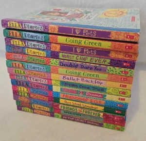 14x ELLA DIARIES BOOKS - MEREDITH COSTAIN - Paper Backs - Picture 1 of 11