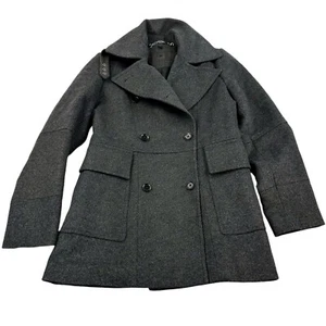 Belstaff Fayer Kaschmirmischung Zweireiher Mantel Anthrazit Grau Gr. 42 US 12 - Bild 1 von 24