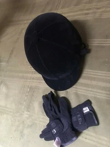 Troxel Victory englischer Showhelm komplett mit Handschuhen und Huttasche (kw) - Bild 1 von 10
