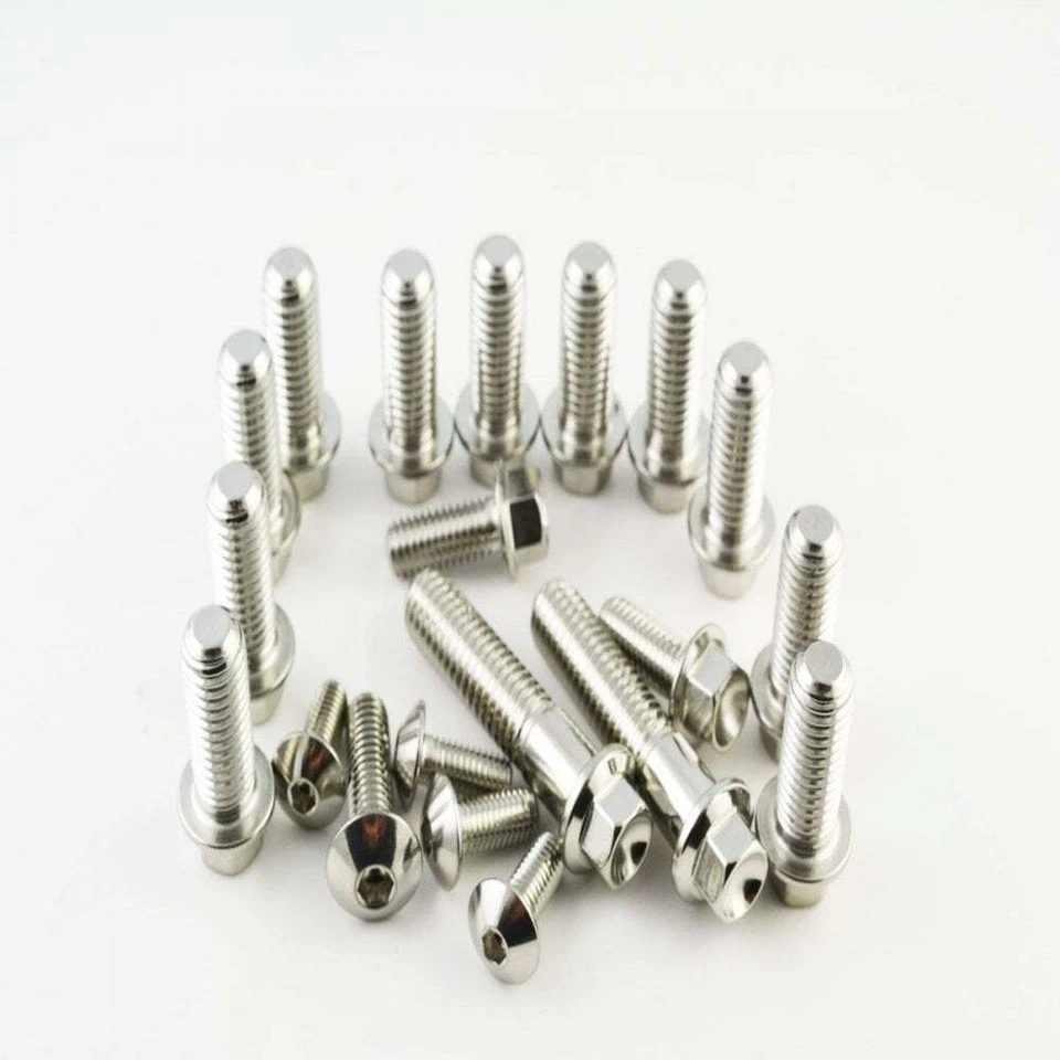 Aprilia дорсодуро 1200 Abs 10-16 титановых гонки просверленные сиденье подножки комплект болтов - Изображение 1 из 1