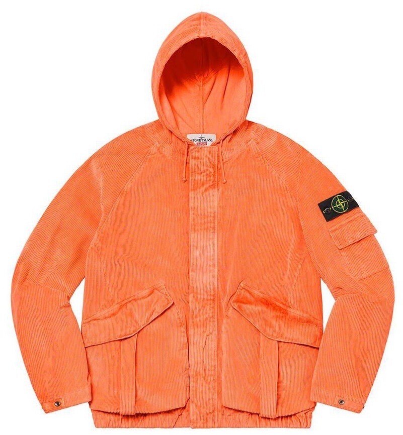 Supreme コーデュロイジャケット Lサイズ オレンジ USA製 98AW SUPREME patagonia Logo Fleece Jacket オレンジ XL