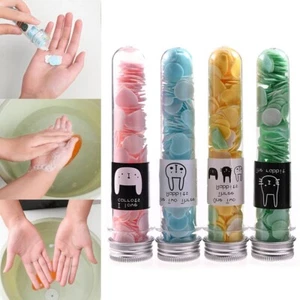 Outdoor portable hand washing soap paper disposable soap sheets travel bottle - Picture 1 of 6
