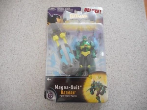 DC THE BATMAN ANIMATED SERIES 2004 ACTION FIGURE DELUXE MAGNA-SUIT BATMAN 5 INCH - Picture 1 of 12