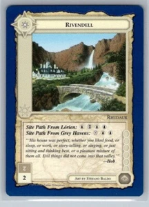 Rivendell NM Unlimited The Wizards Middle Earth CCG LoTR - Picture 1 of 2