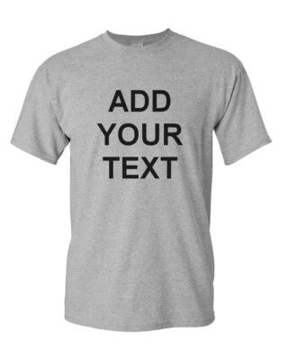 Personalized Custom Name T-Shirt Family Reunion Shirts Custom Text Cotton Tee - Image 1 of 4