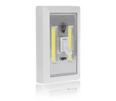 Lampada Armadio Luce COB LED Con Interruttore Punto Faretto Ricaricabile 6W 0214 - Immagine 1 di 4