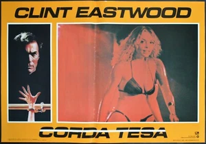 fotobusta CORDA TESA TIGHTROPE CLINT EASTWOOD BUJOLD HEDAYA BECK THRILLER - Picture 1 of 1