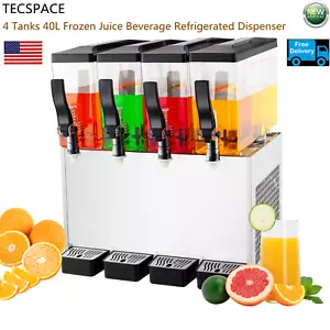 TECSPACE All New Commercial 2-Model Frozen Juice Beverage Refrigerated Dispenser - Picture 1 of 36