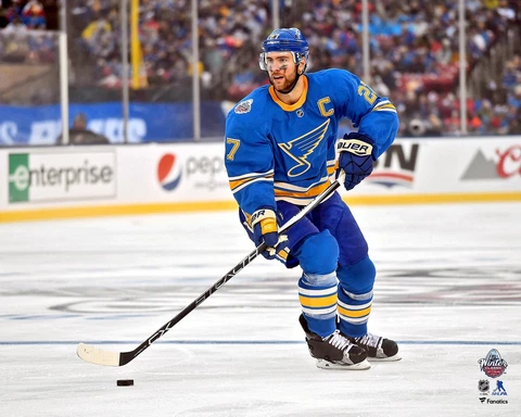 Alex Pietrangelo St. Louis Blues Unsigned 2017 NHL Winter Classic Photo Cover