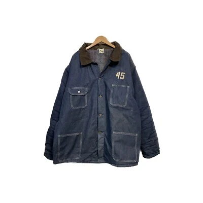 Key Insulated Coat - USA Made - Heavyweight Cotton Denim Jacket - Mens 4XLT - Image 1 of 4