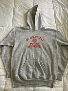 Vintage Single Stitched ESPN Zone Las Vegas Still Undefeated Hooded Sweatshirt - Picture 1 of 9
