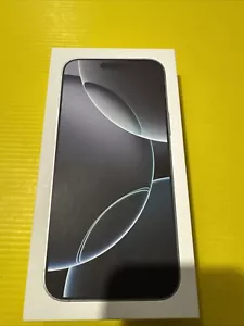 Apple iPhone 16 Pro Max - 256GB - White Titanium. New Never Used. Apple Warranty - Picture 1 of 7