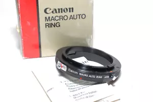 Canon Japan FD-System Makro Adapter / macro auto ring (neuwertig) - Bild 1 von 3