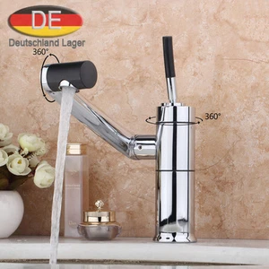 GE Badezimmer Waschbecken Waschbecken Wasserhahn Mischbatterie Drehhahn - Bild 1 von 8