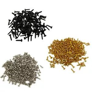 100Pcs Guitar Pickguard Screws For Strat/Tele Electric Guitar Bass US - Picture 1 of 18