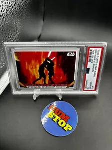 2023 TOPPS TBT STAR WARS #73 OBI-WAN VS ANAKIN Silver /5 PSA 10 POP 1๐ฅ - Picture 1 of 5