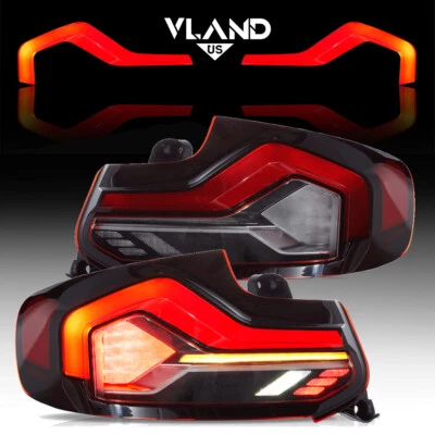 For 2014-2020 BMW M2 F22 F23 F87 230i 240i 235i 228i VLAND LED Red Tail Lights - Image 1 of 4