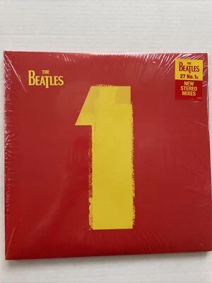 The Beatles 1 (One) Double LP 180g Vinyl Remastered 27 No. 1’s New Sealed - Image 1 of 3