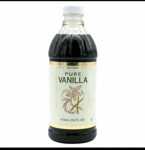 2 x Kirkland Signature Pure Vanilla Extract - 16 fl oz. Bottle each - Picture 1 of 1