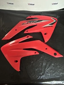 2008-2020 CRF150r Radiator Shrouds Plastic Cover Gaurds HONDA CRF150R 150RB - Picture 1 of 4