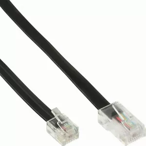 Modularanschlusskabel 15m Modularkabel Telefonkabel Fax Western Kabel RJ11 RJ45 - Bild 1 von 4