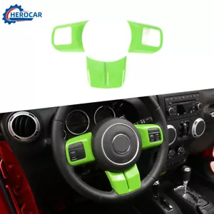 Steering Wheel Cover Trim for Jeep Wrangler JK/Compass11-16/Grand Cherokee Green - Bild 1 von 2