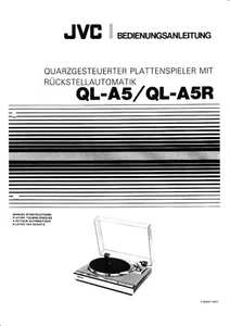 User Manual-Instruction Book for JVC QL-A5 - Picture 1 of 1