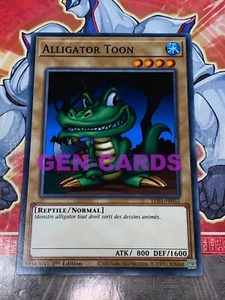 Carte Yu Gi Oh ALLIGATOR TOON LDS1-FR052 x 2 - Picture 1 of 1