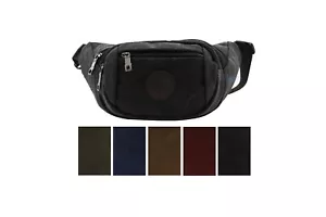 Bum Bag Fanny Money Wallet Travel Holiday Hiking Running Waist Belt Gym Pouch - Picture 1 of 8